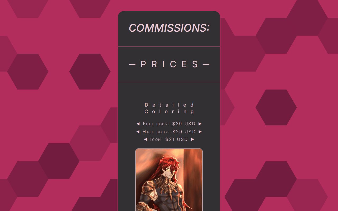Commission table